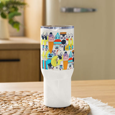 KW Gallery Brushstroke Travel Mug 37 - Winter Sunshine Marketplace